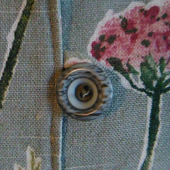 Coldwater Creek Cotton/Flax Floral Jacket - Picture 3 of 9